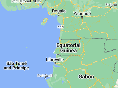 Map showing location of Bata (1.86391, 9.76582)