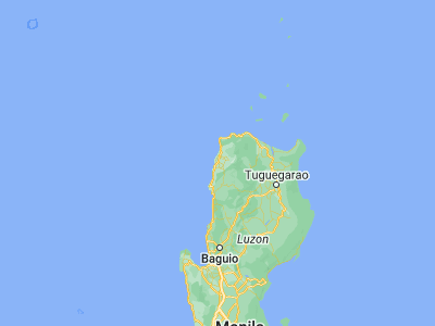 Map showing location of Batac City (18.0554, 120.56489)