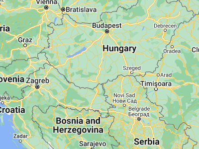 Map showing location of Bátaszék (46.19373, 18.72307)