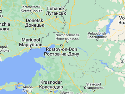 Map showing location of Bataysk (47.13975, 39.75181)