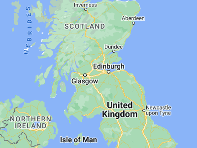 Map showing location of Bathgate (55.90204, -3.64398)