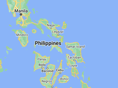 Map showing location of Batuan (12.4215, 123.7818)