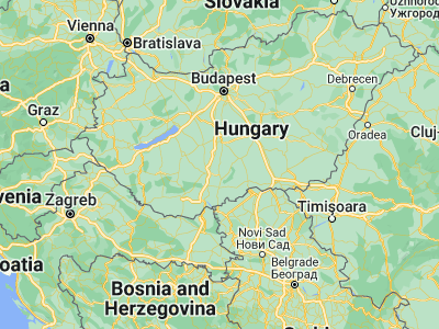 Map showing location of Bátya (46.488, 18.95419)