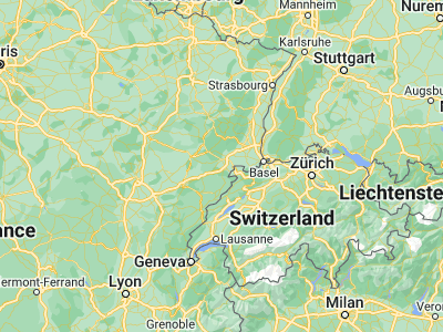 Map showing location of Bavans (47.48528, 6.73324)