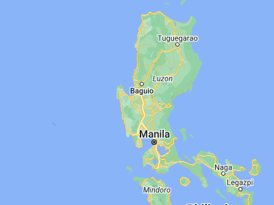 Map showing location of Bayambang (15.8127, 120.4557)