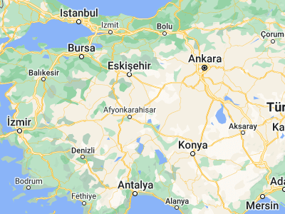 Map showing location of Bayat (38.98306, 30.92472)