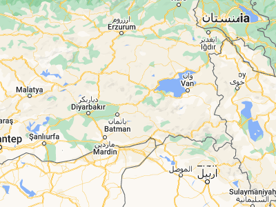 Map showing location of Baykan (38.16266, 41.78333)