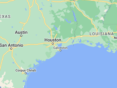 Map showing location of Baytown (29.7355, -94.97743)
