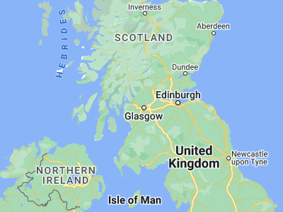 Map showing location of Bearsden (55.91536, -4.33279)