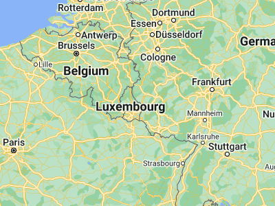 Map showing location of Beaufort (49.83583, 6.29167)
