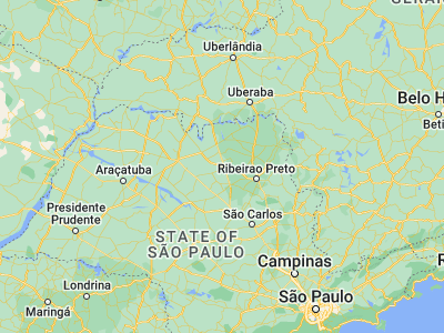 Map showing location of Bebedouro (-20.94944, -48.47917)