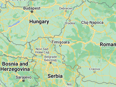 Map showing location of Becicherecu Mic (45.82917, 21.05139)