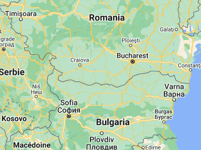 Map showing location of Beciu (44.01667, 24.66667)