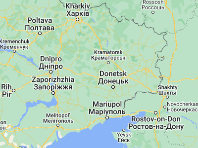 Map showing location of Belitskoye (48.40642, 37.18111)