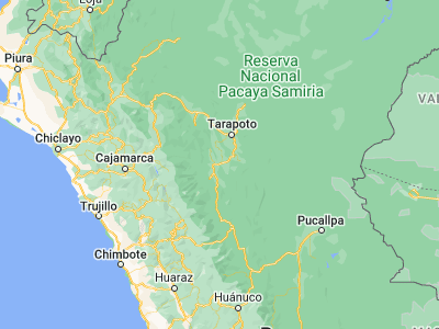 Map showing location of Bellavista (-7.05614, -76.5911)