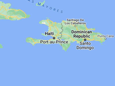 Map showing location of Belle-Anse (18.23722, -72.06556)