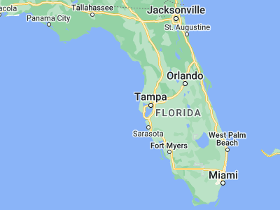 Map showing location of Belleair (27.93585, -82.80621)