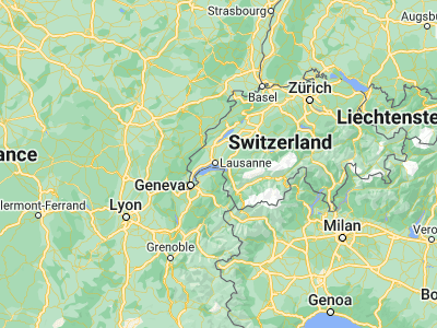 Map showing location of Belmont-sur-Lausanne (46.51891, 6.67636)