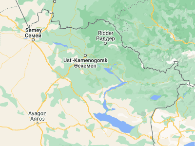 Map showing location of Belogorskīy (49.47698, 83.14803)