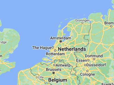 Map showing location of Bennebroek (52.32083, 4.59861)