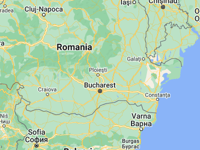 Map showing location of Berceni (44.93333, 26.11667)