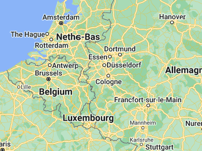 Map showing location of Bergheim (50.95572, 6.63986)