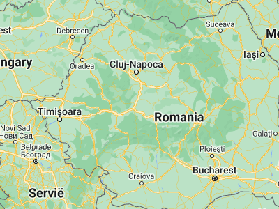 Map showing location of Berghin (46.07782, 23.73742)