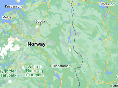Map showing location of Bergset (61.88926, 11.07799)