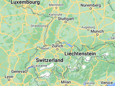 Map showing location of Beringen (47.69763, 8.57431)