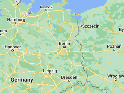 Map showing location of Berlin Spandau (52.5511, 13.19921)