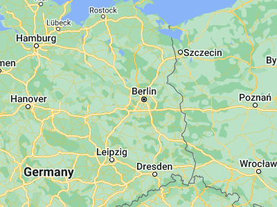Map showing location of Berlin Steglitz Zehlendorf (52.43485, 13.24183)