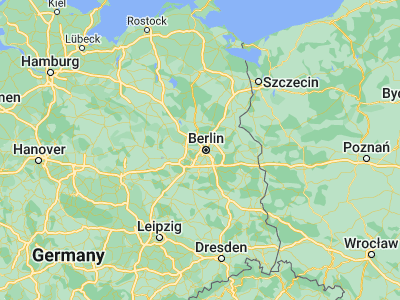 Map showing location of Berlin Wilmersdorf (52.50097, 13.29097)