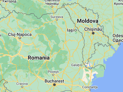 Map showing location of Berzunţi (46.4, 26.63333)