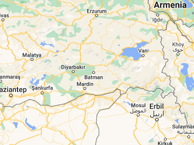 Map showing location of Beşiri (37.91838, 41.2924)