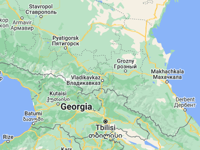 Map showing location of Beslan (43.19217, 44.54313)