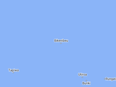 Map showing location of Betio Village (1.35797, 172.92105)