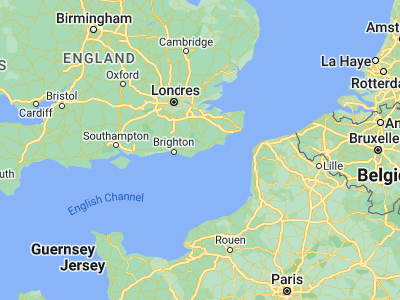 Map showing location of Bexhill-on-Sea (50.85023, 0.47095)