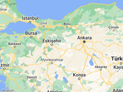 Map showing location of Beylikova (39.68694, 31.20556)