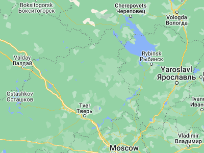 Map showing location of Bezhetsk (57.78506, 36.69651)