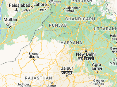 Map showing location of Bhādra (29.10298, 75.17138)
