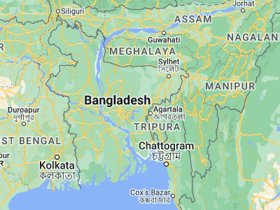 Map showing location of Bhairab Bāzār (24.0524, 90.9764)