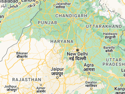 Map showing location of Bhiwāni (28.79194, 76.14108)
