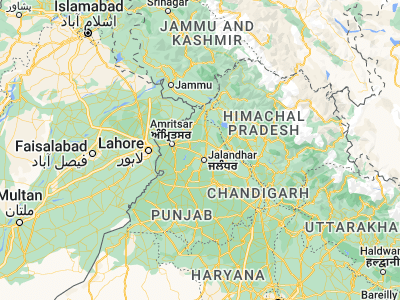 Map showing location of Bholath (31.5423, 75.50774)