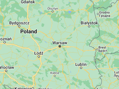 Map showing location of Białołeka (52.32127, 20.97204)
