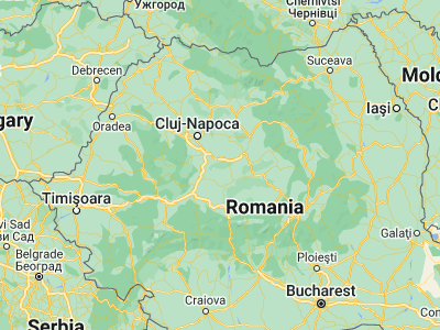 Map showing location of Bichiş (46.36667, 24.1)