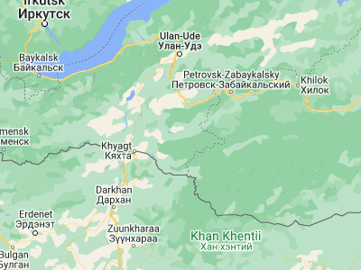 Map showing location of Bichura (50.58806, 107.60222)