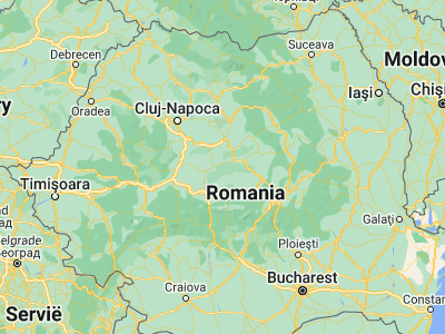 Map showing location of Biertan (46.13333, 24.51667)