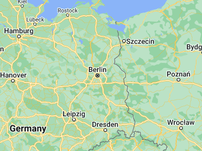 Map showing location of Biesdorf (52.50906, 13.5534)