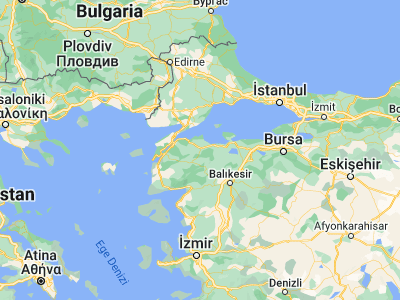 Map showing location of Biga (40.22806, 27.24222)
