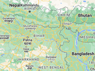 Map showing location of Bihārīganj (25.73414, 86.98837)